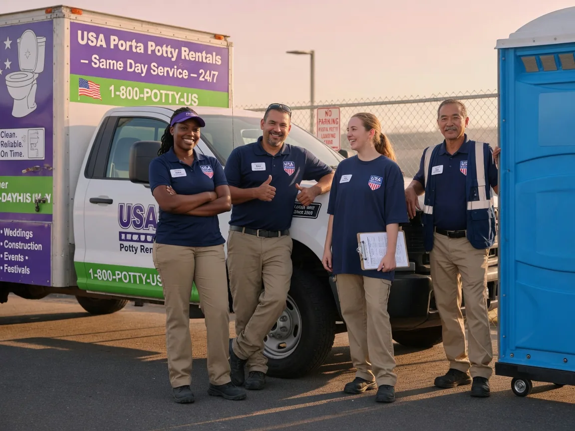 Porta Potty Rental company in Elmer, LA