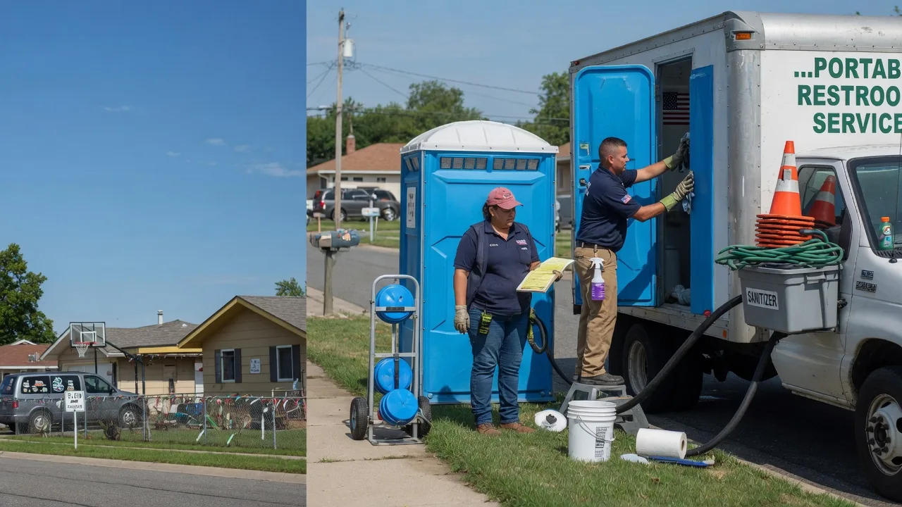 Portable Toilet Rental in Elmer, LA near me